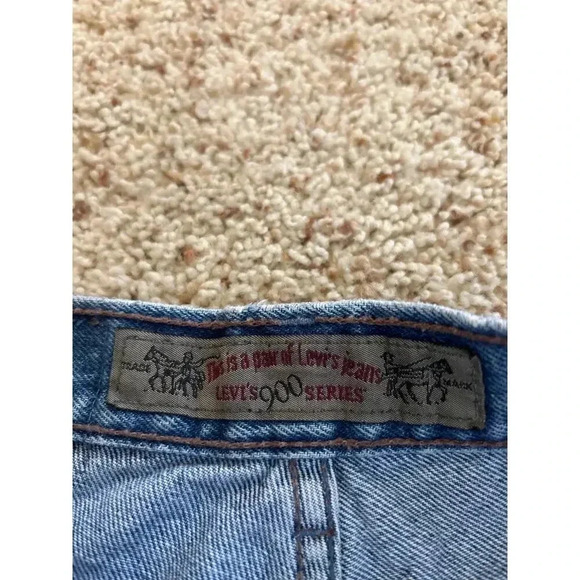 Levi's Vintage 900 Series 1992 '90s 100% Cotton Tapered Leg Women's Size 11 - Picture 7 of 13